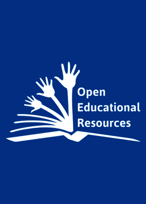 book with arms for pages and text Open Educational Resources
