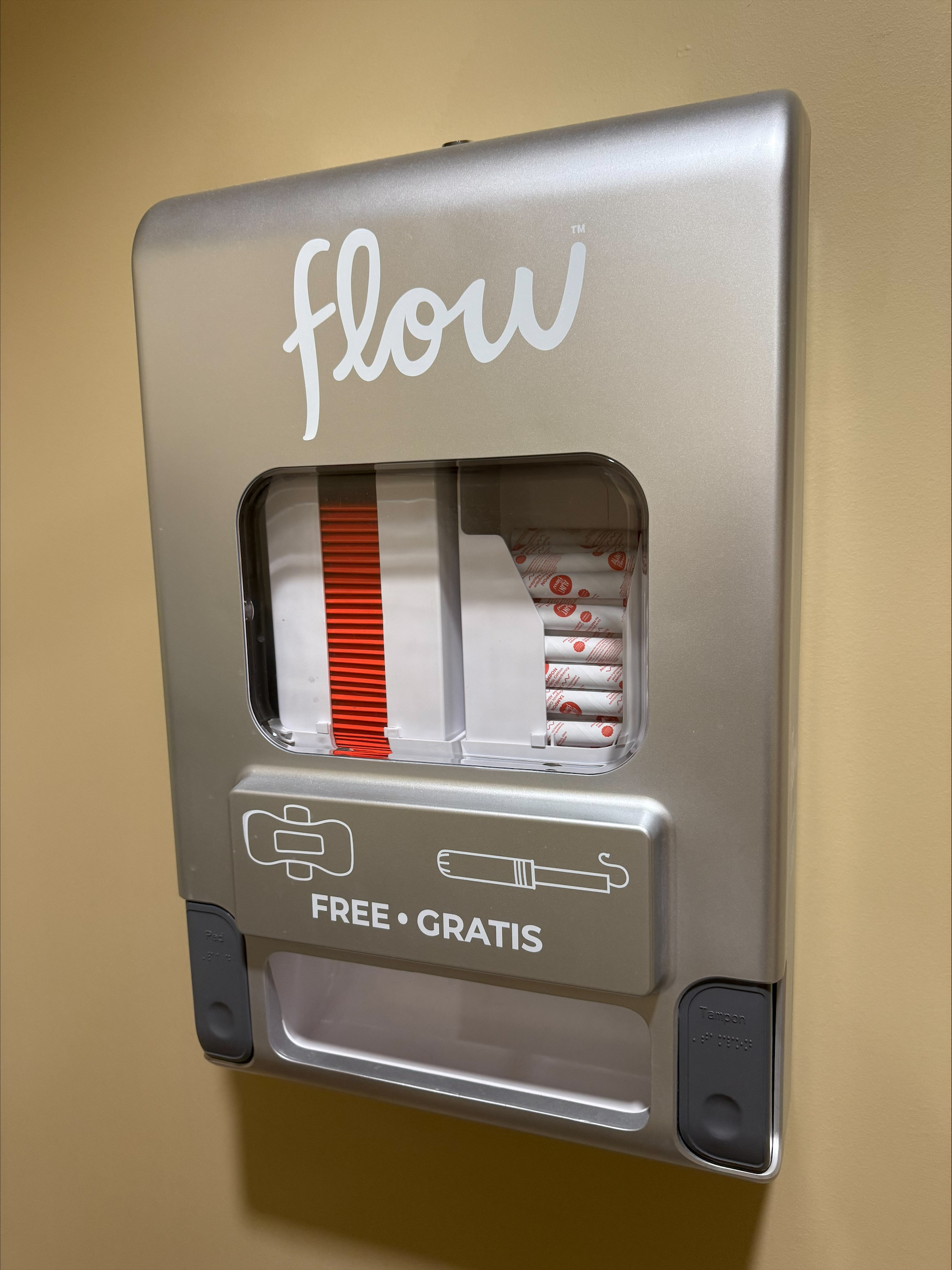 Aunt Flow product dispenser