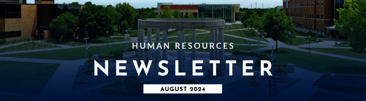 Human Resources August Newsletter Header