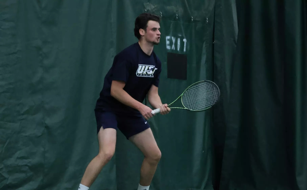 Antonio Ayerbe Streuble playing tennis