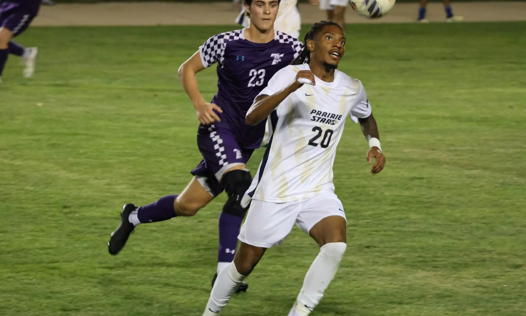 Cullen Ogbuke playing soccer