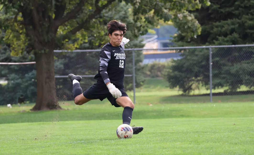 Joe Brudnak goal kick