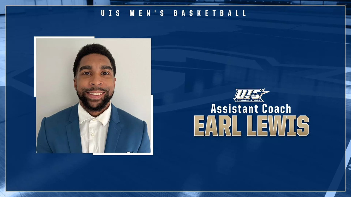 Earl Lewis. UIS Men's Basketball. Assistant Coach. A photo of Earl Lewis. UIS Athletics Logo