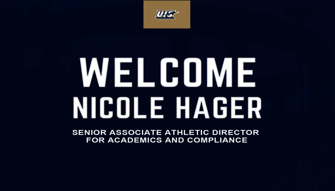 Welcome Nicole Hager.  Senior Associate Athletic Director for Academics and Compliance