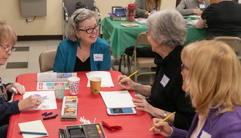 people at table 