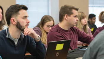 students paying attention in the classroom