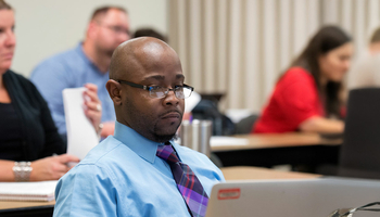 students in class