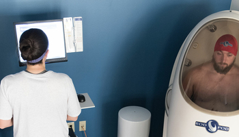 student in bod pod