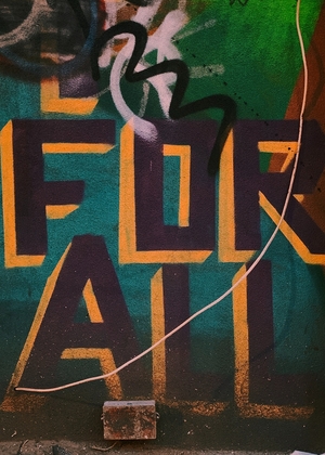 Photo of graphiti "For All"