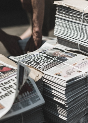newspaper bundle