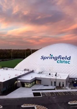A photo of the Springfield Clinic Dome at Scheels Sports Park