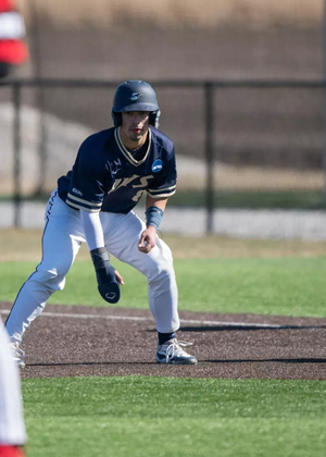 Noah Caceres on first base