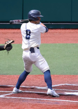 Noah Caceres at-bat