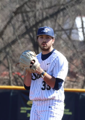 Derek Huber Pitching 