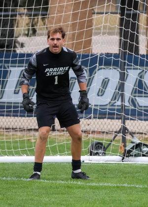 Edoardo Pinna in goal