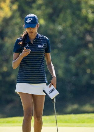 Ira Joshi golfing