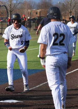 Jesse Contreras celebrating