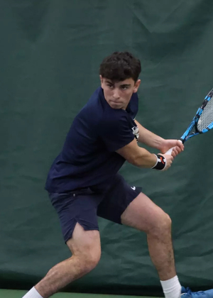 Pablo Herrera playing tennis