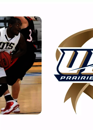 Michael Faukaude and UIS 15 Years DII Anniversary logo