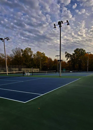  Washington Park tennis courts in Springfield, IL