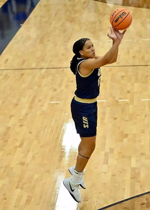 playing basketball