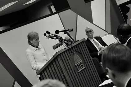 Susan Koch speaking at IIN event