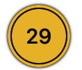 Yellow circle with the number 29 in it indicating 29 errors