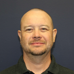 Dr. Adam Hill, an academic advisor for the school of education.