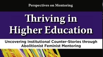 Jennifer Martin's Book cover "Thriving in Higher Education"