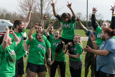 2019 scavenger hunt team Teenage Mutant Prairie Stars celebrating their win