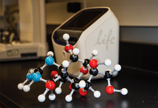 3D model of a molecule