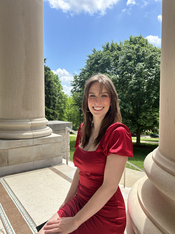 Evie Rodenbaugh the Graduate Assistant for the Sangamon Experience.