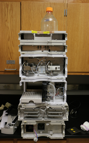 a high performance liquid chromatograph