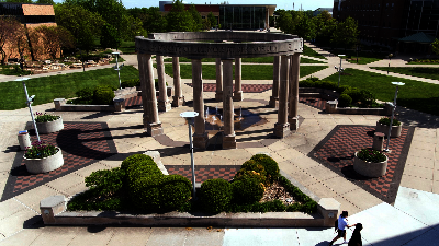 UIS Colonnade on Campus