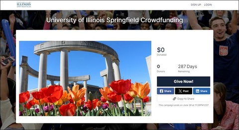 University of Illinois Springfield Crowdfunding Portal