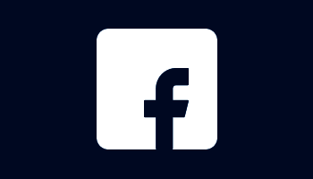 Facebook logo image in UIS branding colors