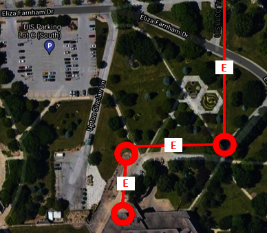 Map of electrical grid at UIS