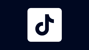 TikTok logo image in UIS branding colors