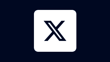 X logo image in UIS branding colors