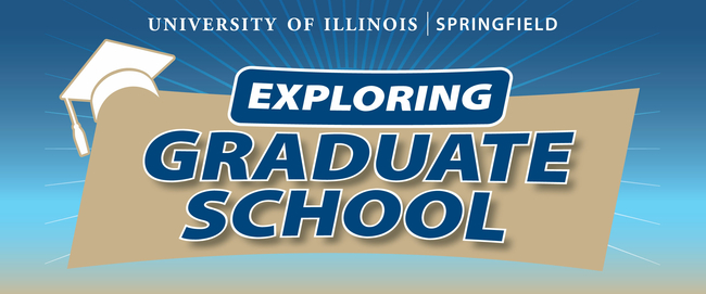 Exploring Graduate School graphic for in-person fair on November 11