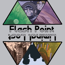 Flash Point Logo design - text says "Flash Point"