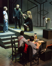 A live play with five characters at UIS Theatre 