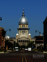 The state capitol building.