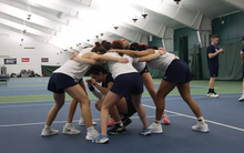 UIS Women's Tennis Huddle