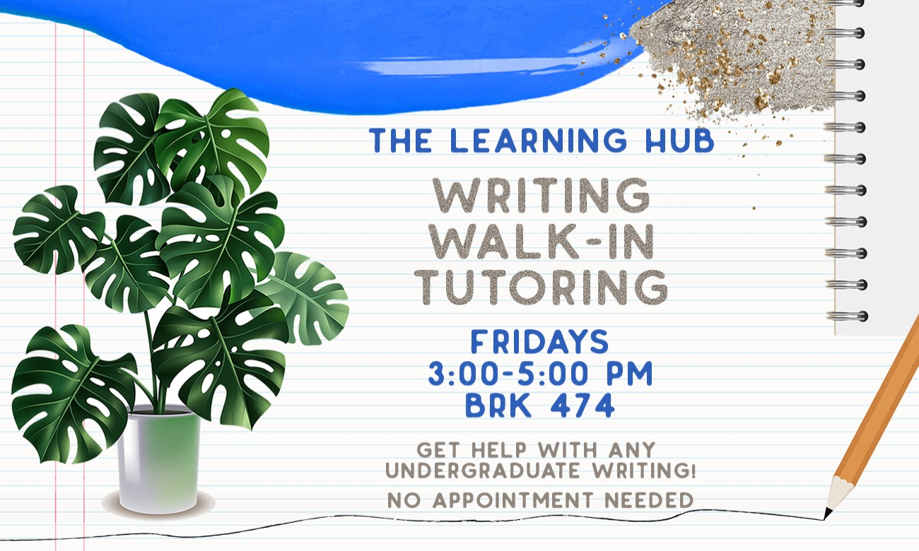 Writing Walk-In Tutoring