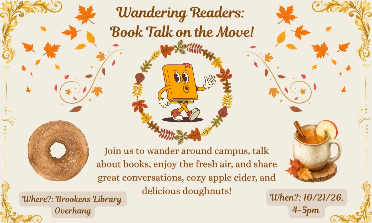 Wandering Readers: Book Talk on the Move!