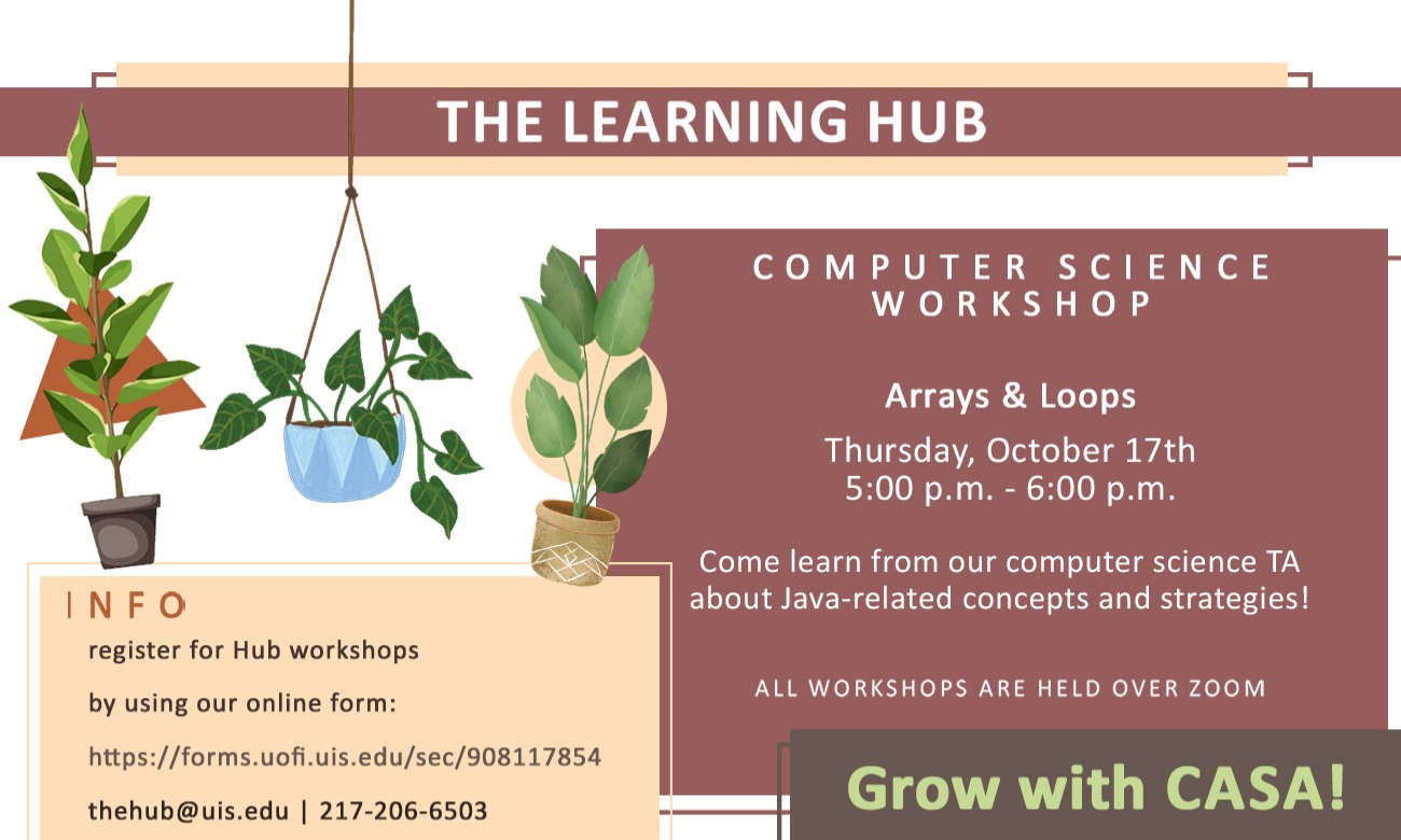 Computer Science Workshop: Arrays & Loops