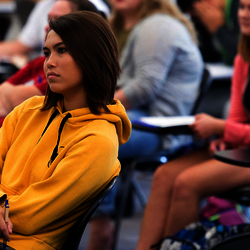 students in class