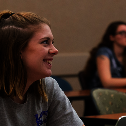 students in class