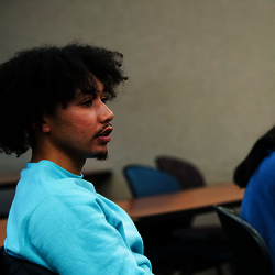 students in class